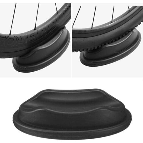 Bicycle Front Wheel Holder Anti-slip Bike Front Bike Trainer Wheel Pad Mountain Road Holder Wheel Stand Station Accessories