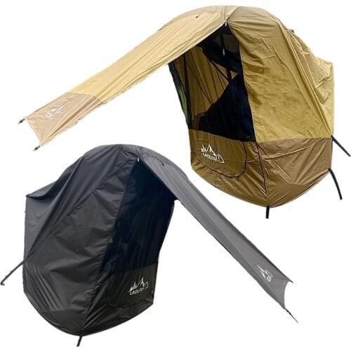 SUV Trunk Tent Car Rear Outdoor Picnic Lightweight Sun Shelter Anti UV
