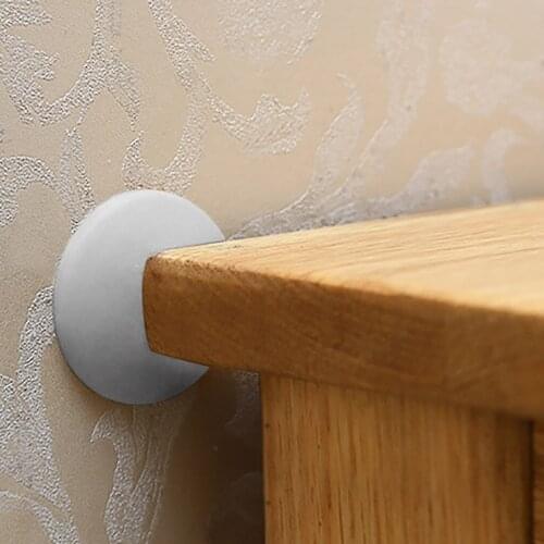 Door stopper Doorknob Rubber Fender Lock Protective Pad Door Crash Pad Wall Protector Savor Shockproof Crash Pad Stop Gray
