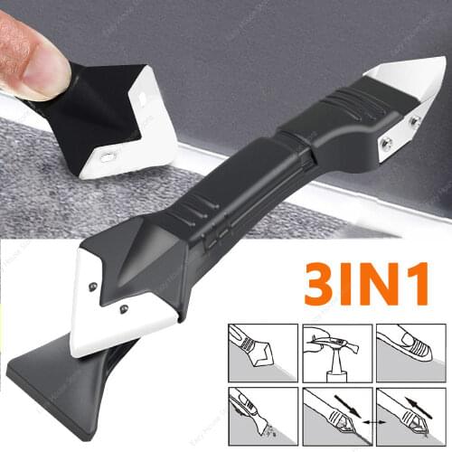 5 in1 Silicone Remover Sealant Smooth Scraper Caulk Finisher Grout Kit Tools Floor Mould Removal Hand Tools Set Accessories