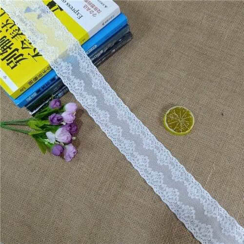 6cm LS1089 multi-colored Nylon Spandex stretch Narrow lace trimmings for wedding dress birthday Christmas party