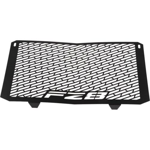 AU04 -Motorcycle Radiator Guard Grille Protector Cover Black for YAMAHA FZ 8 FZ8 2010-2016