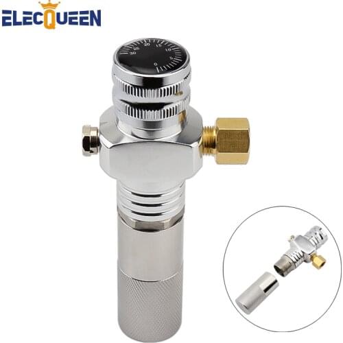Nitrogen Charger,0-30psi Nitrogen Mini Regulator Keg Charger,Homebrew Dutch Coffee Gas Connector,Ice Coffee Keg Refill Adapter