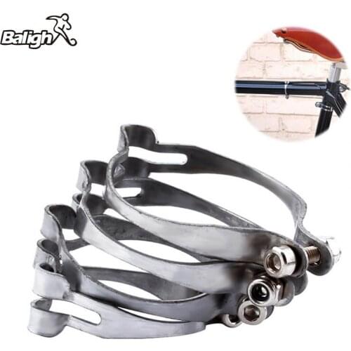 Balight 1PCS Classic Steel Vintage Clamp On Top Tube Brake Cable Guide Clip 25.4mm 28.6mm 31.8mm 34.9mm QW