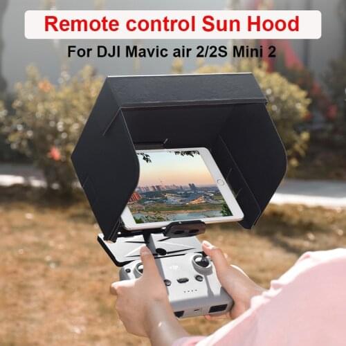 Smartphone Tablet Sun hood Tablet Extended Bracket For DJI mavic air 2S/Air 2/Mini 2 Drone Remote Control Clip Holder Stand