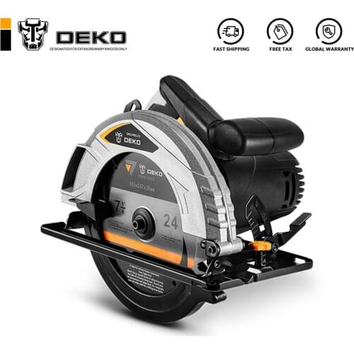 DEKO DKCS185LD3/DKCS185L1 185mm, Electric Circular Saw,Multifunctional Cutting Mdle, High Power and Multi-function Cutting Mach