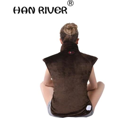 Electric heating shoulder neck heat moxibustion cervical shoulder protection waist back warm massager fields