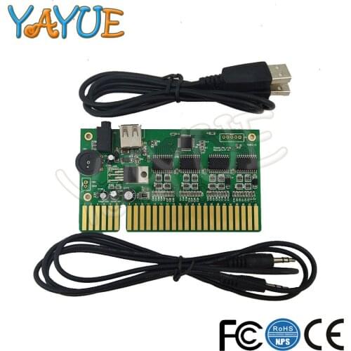PC to JAMMA USB Interface Board 2 USB Arcade Converter to PC Joystick Push Button DIY Part
