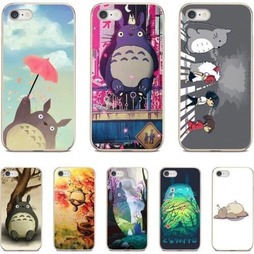 Cartoon-Anime-My-Neighbor-Totoro For Xiaomi Redmi 2 S2 3 3S 4 4A 5 5A 5 6 6A 7A 9 9T 9C 9A Pro Pocophone F1 Soft Case Covers