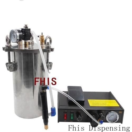 Stainless Steel Pressure Barrel Equipment Note Dispensing Valve FHIS Semi Automatic Single Lliquid Dispenser