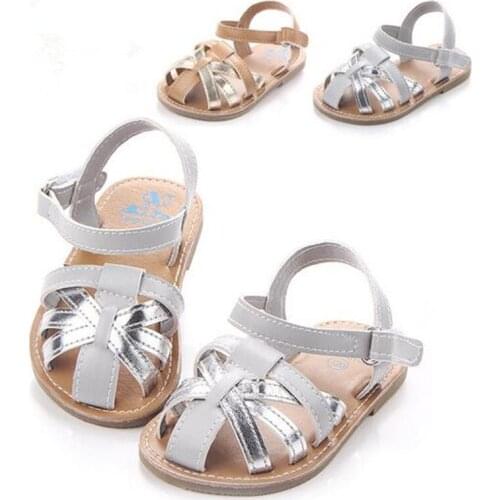 2017 New Summer Baby Shoes Hard Sole Infants Girls First Walkers