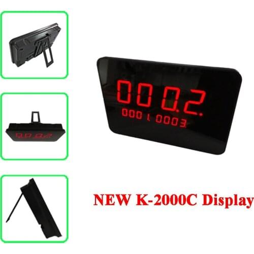 New Arrival Electronic number display system wireless receiver calling device 7 segment screen 4-digit for restaurant K-2000C