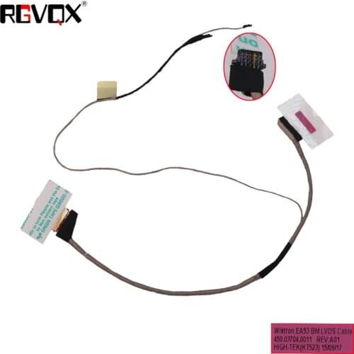 New Laptop Cable For Acer Aspire ES1-512 ES1-531 For Gateway NE512 EA53 PN 450.03704.0011 Repair Notebook LCD LVDS CABLE