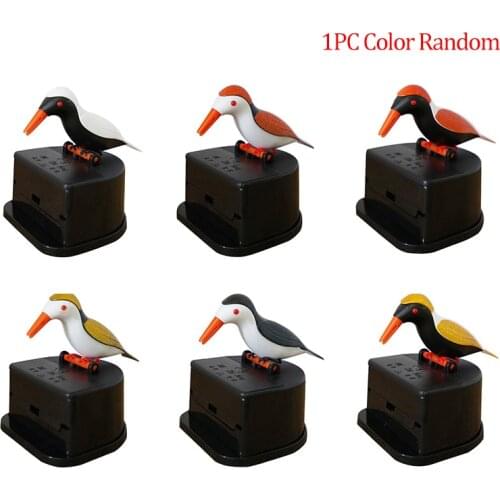 New Nice Small Bird Toothpaste Container Automatic Toothpaste Dispenser Toothpaste Houder Living Coration Table Decor Random Co