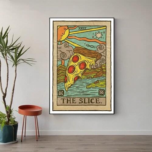 W553 Silk Fabric Poster Wall Art Decor THE SLICE CLASSIC MOVIE Classic Movie Trend Fashion Decoration Bright Gift