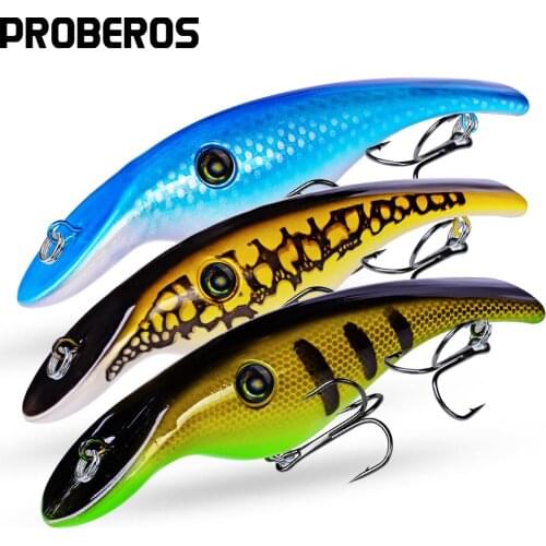 PROBEROS 8PC Fishing Lures Fishing Tackle Fishing Bait 1.64oz-46.5g In Sample Opp Bag 5.90"-15cm DW376 PRO BEROS Top Quality Set