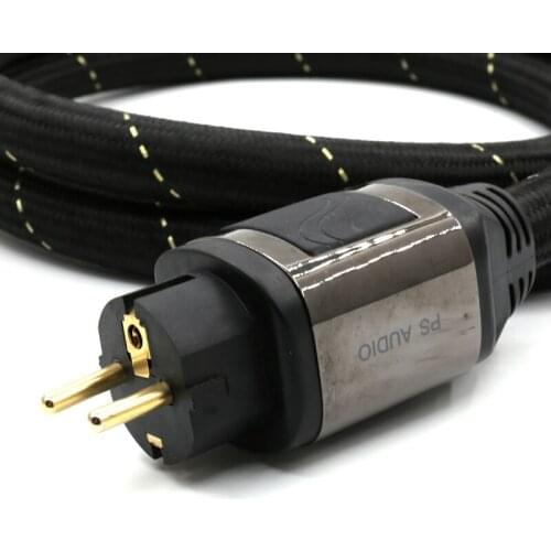 PS Audio EUR Schuko power cable hifi power cord Schuko power cord EU Verions AMP Supply Power Cable