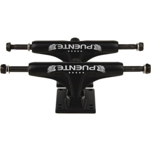 PUENTE 2Pcs 5Inch Aluminum Trucks Skateboard Truck Accessory Bridge Bracket Trucks Skateboard Longboard Truck