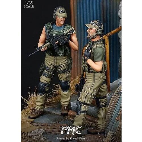 1/35 Resin Figure Model Soldier model kits DIY self-assembled GC35001