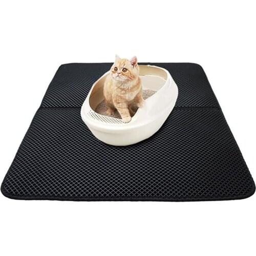 Hot sale Waterproof High Elastic EVA Pet Safety Cat Litter Mat Little Hand Gift Cat Litter Shovel Cat Mat