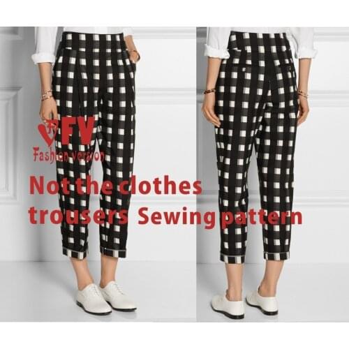 Haroun pants sewing pattern The trousers pattern(Not the pants) BCK-25