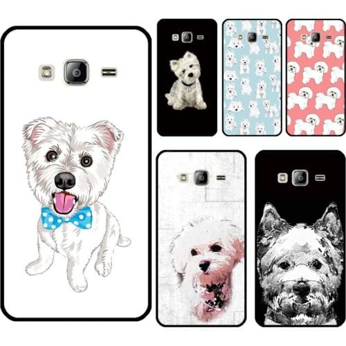 Maltese West Highland Terrier Dog For Samsung Galaxy A3 A5 2017 J3 J7 J5 2016 J4 J6 J8 A6 A8 Plus J2 Core 2018 Phone Cover