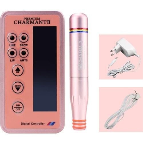 Dermografo Charmant Permanent Makeup Machine Kit For Eyebrow Tattoo Lip eyeliner MTS Microblading Pen Set Beauty Care