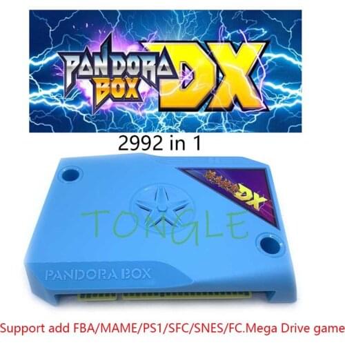 Original Pandora Box DX 2992 in 1 Jamma board pcb CGA VGA HDMI For arcade machine arcade cabinet scan line have 3d tekken pacman