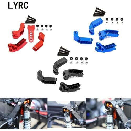 Traxxas TRX-4 defend aluminum alloy front and rear adjustable hydraulic support TRX4 support suspension 1/10 rc climbing car