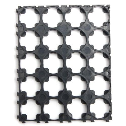 18650 Battery 4x5 Cell Spacer Radiating Shell Pack Plastic Heat Holder