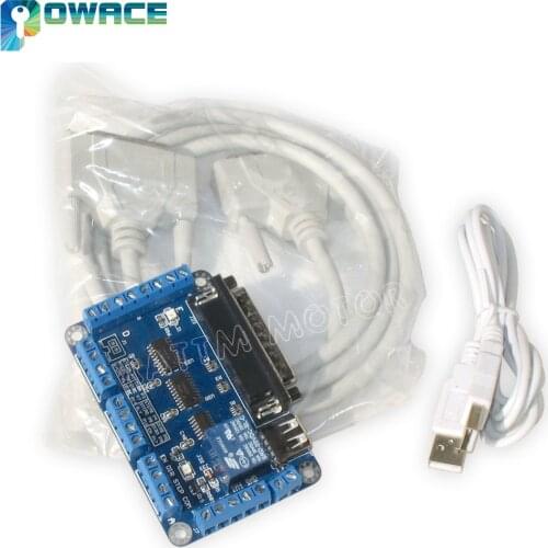 5 Axis CNC Breakout board interface adapter board V5 type MACH/EMC2/KCAM4