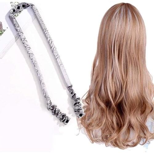 Heatless Curling Rod Headband Silk Rod Heatless Hair Heatless Curls Overnight Band Silk Magic Wave Hair Curler