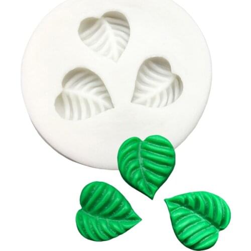 Little Leaf Silicone Mold Sugarcraft Cupcake Baking Mold Fondant Cake Decorating Tools