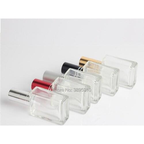 Glass Perfume Spray Bottle 15ml Empty Perfume Bottles Refillable Glass Sprayer Bottle Atomizer Glass Vials F351