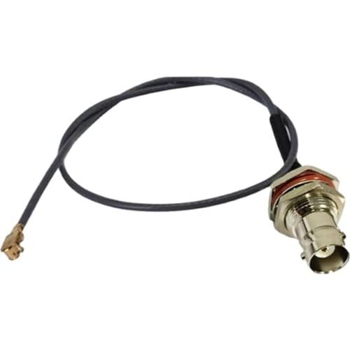 Modem external antenna cable ufl/ipx to BNC female bulkhead pigtail 15cm 6" wholesale price