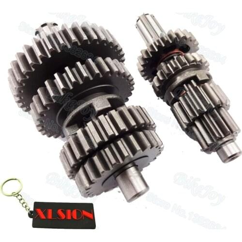 YX110 125 Transmission Gear Box Main Counter Shaft for YX 110cc 125cc Pit Dirt Bike Minicross Motorbike