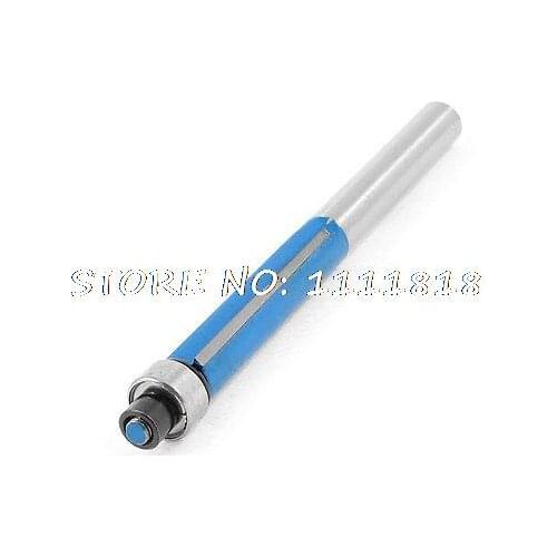 Hardware Tool 1/4" x 5/16" Flush Trim Router Bit Cutter w End Bearing