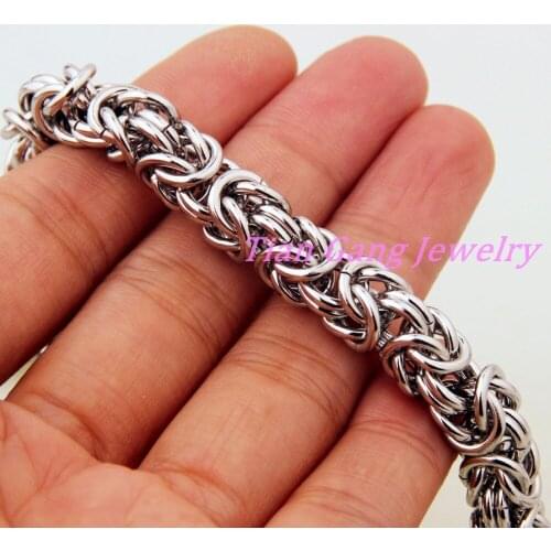 8mm Mens Womens Silver Color Chain Unique Design 316L Stainless Steel Curb Cuban Link Necklace Jewelry 7"- 40"