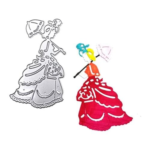 Julyarts Princess Cutting Dies New arrival Scrapbooking Material For Album Paper DIY Gift Card Decoration Embossing Dies New