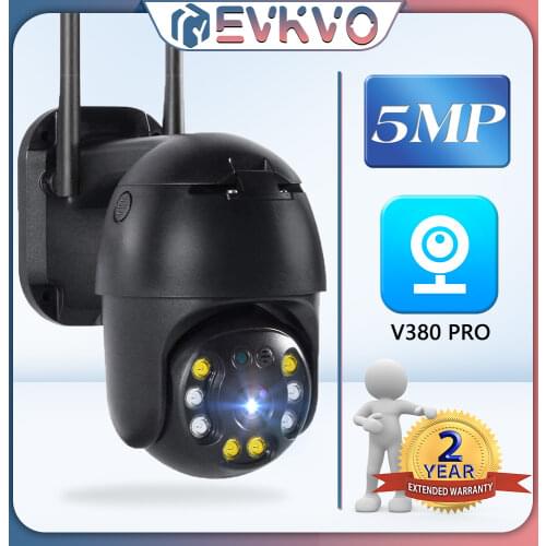 3MP 4X Digital Zoom WiFi IP PTZ Camera 1080P Outdoor Auto Tracking Speed Dome Camera CCTV Video Surveillance Camera V380 Pro