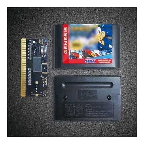 Soniced Winter Adventure - 16 Bit MD Game Card for Sega Megadrive Genesis Video Game Console Cartridge