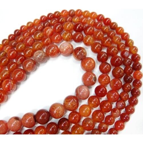 Natural Stone Dragon Vein Agates Round Loose Beads 15" Strand 6 8 10 12 MM Pick Size Fit Diy For Jewelry Making Accessories