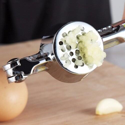 Stainless Steel Kitchen Tool Gadget Ginger Garlic Press Nutcracker Crusher garlic press slicer kitchen gadgets accessories #007