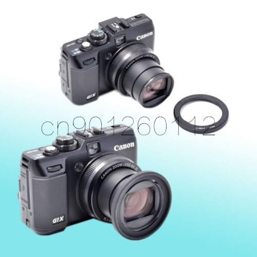 Metal FA-DC58C Lens Filter Adapter Mount 58mm Thread For G1 X G1X camera