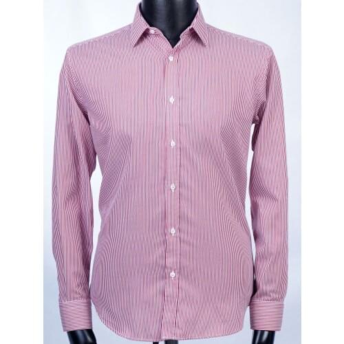 The mens shirt is made of high-quality cotton. Regular Fit fits snugly on the figure. long-sleeve shirt