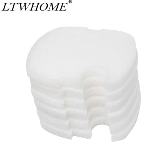 LTWHOME Floss Foam Pads Fit for All Pond Solutions 1400EF, 1400EF+ External Fish Tank Filter