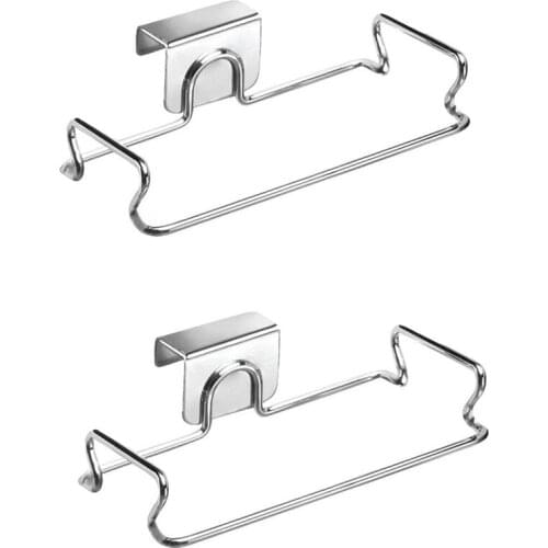 Hanging Trash Bag Holder,Door Back Garbage Bag Rubbish Bag Hanger For Kitchen Cupboard Cabinets Practical Sturdy