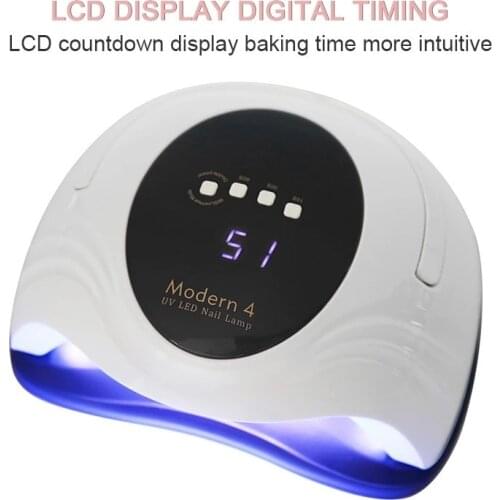 Portable 72W UV LED Nail Lamp 36 Pcs LEDs Home Use Salon Manicure Gel Nail Dryer Drying Nail Polish Lamp Auto Sensor 2021