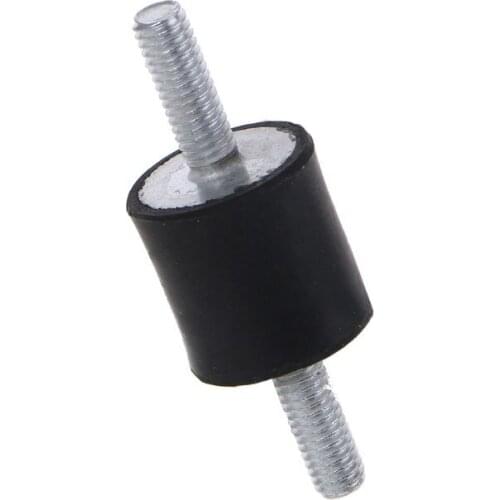 M5/M6/M8 Rubber Mount Double Male Thread Absorber Anti Vibration Silentblock Boat Car Bobbin Shock Absorber Tools