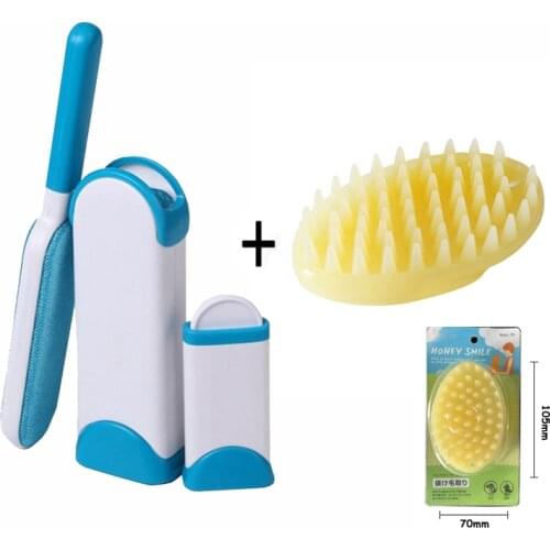 Cleaning Grooming Pet Brush Dog Massage Hair Self Rubber Cleaning Hair Brush Mascotas Dogs Brushes Pulgas Puppy Supplies